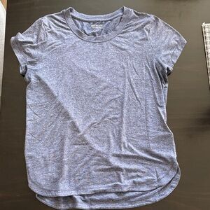 Athleta lilac blue Short Sleeve Tee
